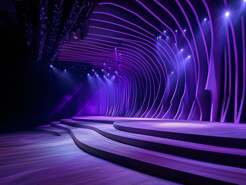 暗紫色高端场效果图