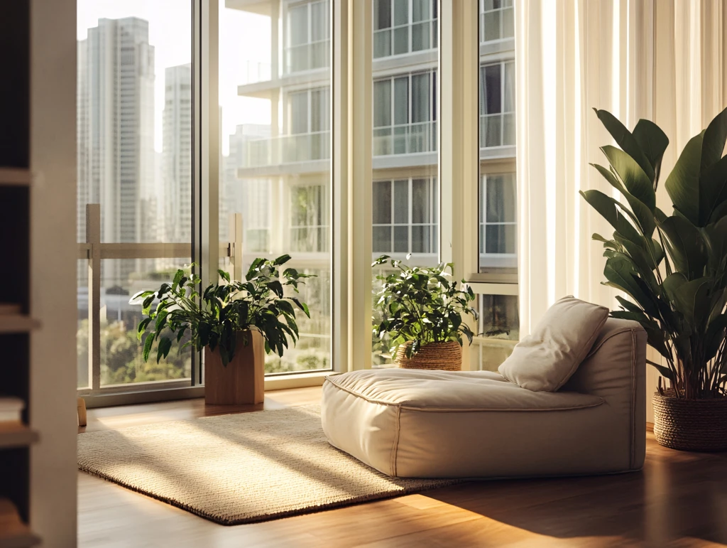 阳光植物窗台小绿植