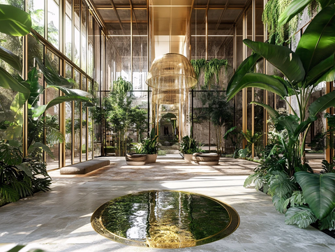 室内热带植物园