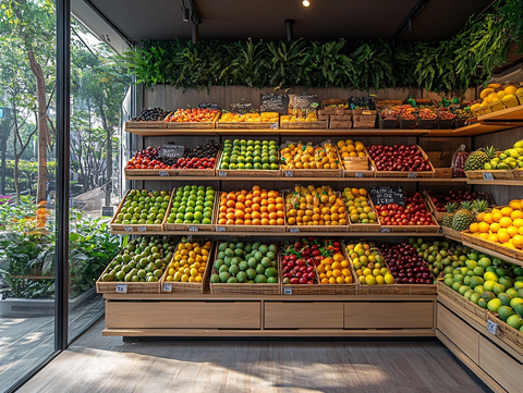 水果店室内设计