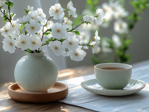 陶瓷花朵素材设计