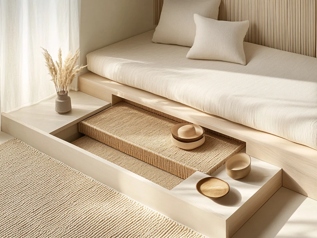 简约地毯储物方案