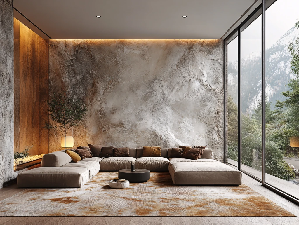 岩板客厅场景素材