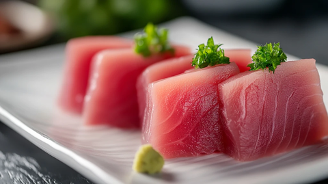 美味金枪鱼刺身