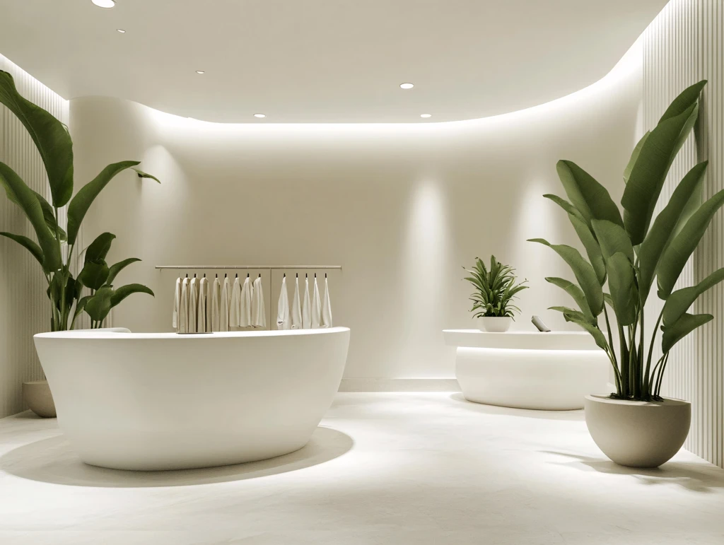 美容前台效果图