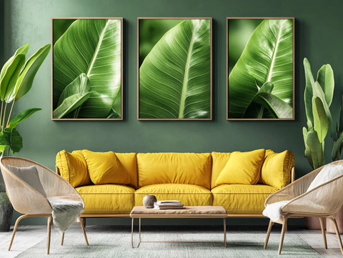 现代简约绿植装饰画