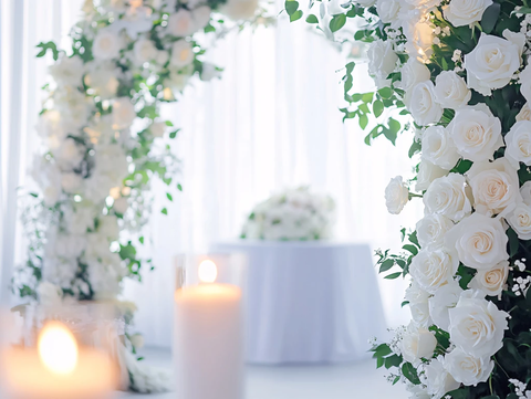白玫瑰婚礼舞台