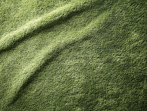绿色绒面背景