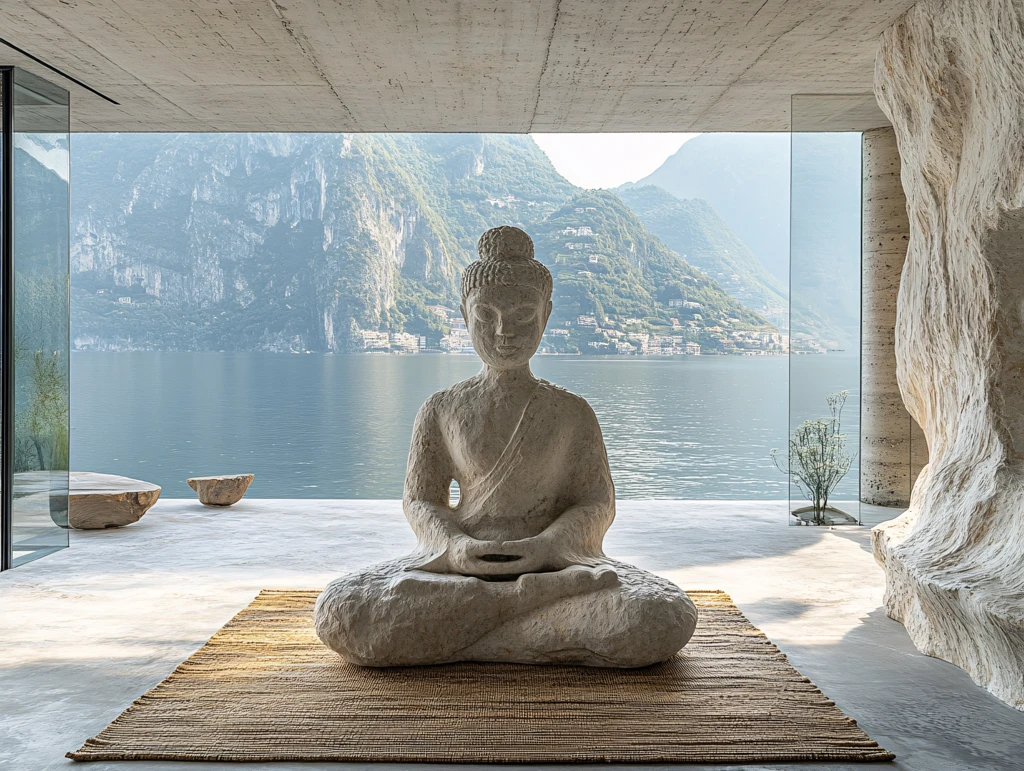 新中式禅境打坐