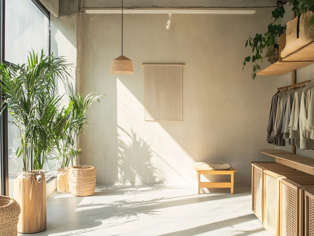 家居服装店内景