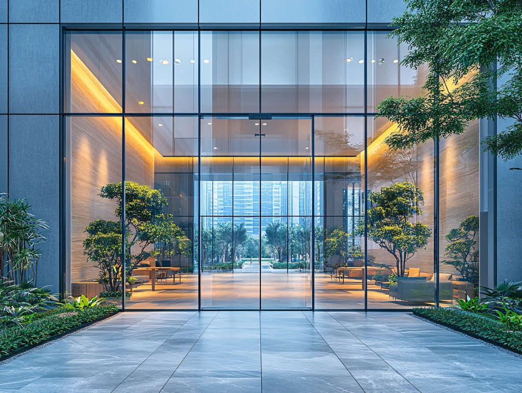 写字楼门庭