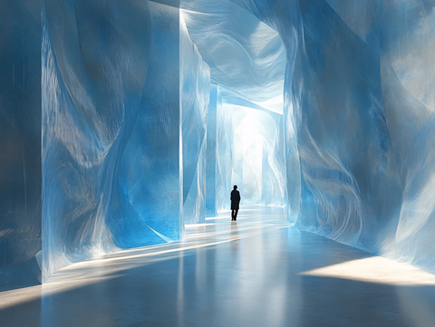 高端艺术背景展览