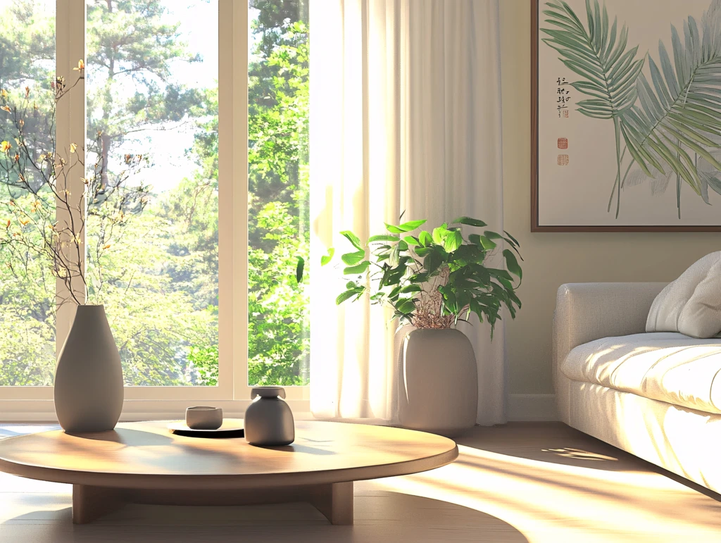 夏天居家场景图