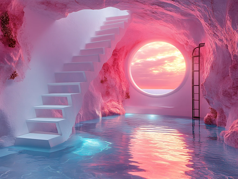 超现实泳池