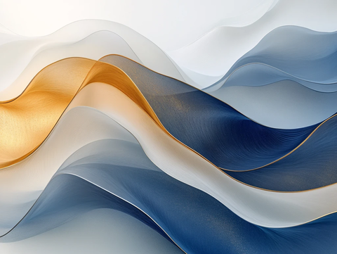 高清炫彩波浪条纹