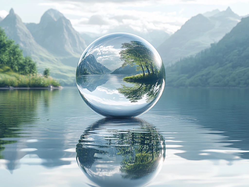 水晶球里的风景