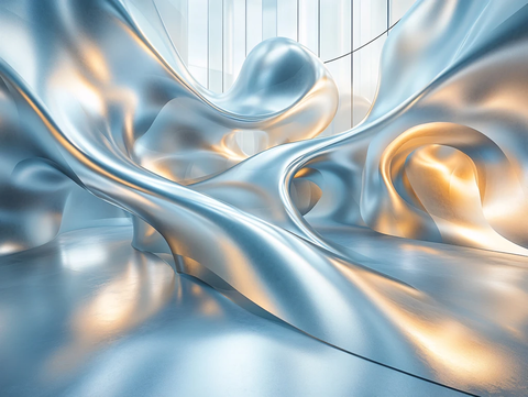 立体金属感素材