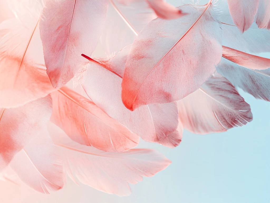 蓝色颜色创意叶脉纹理