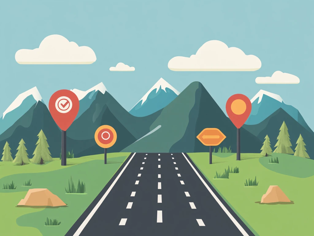 扁平化设计旅游线路