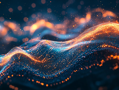 网点创意特效背景