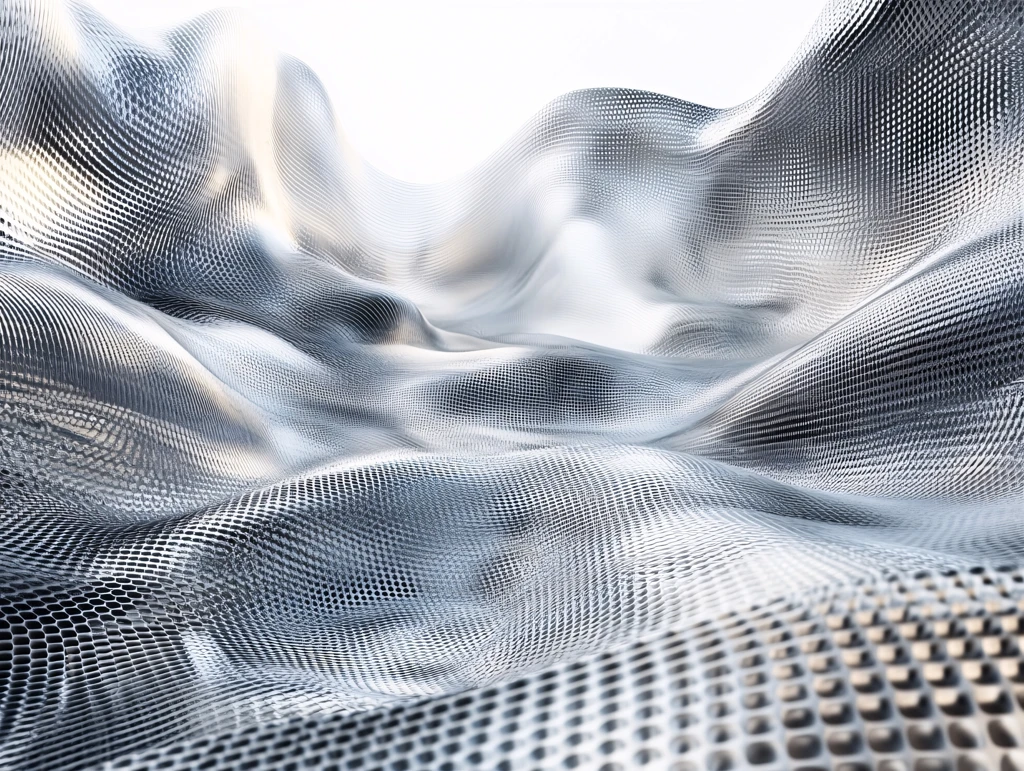 金属流动纹理背景肌理