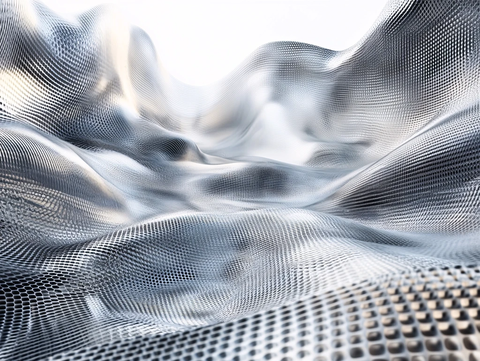 金属流动纹理背景肌理