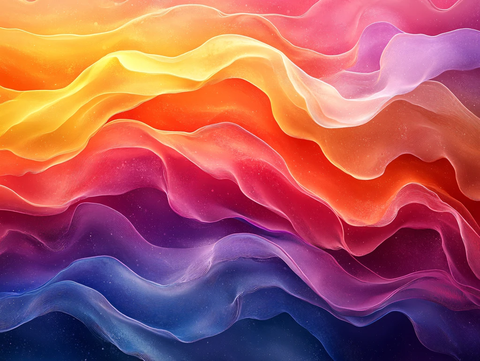 肌理彩色流体背景