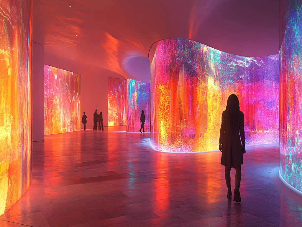 巨型互动数字装置