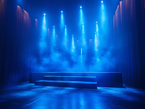 迷雾蓝舞台