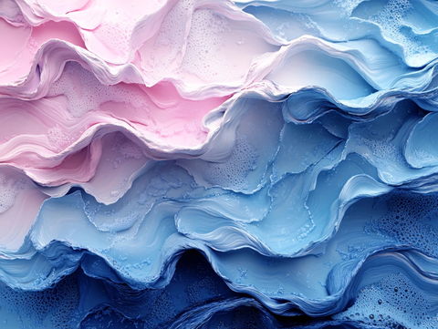 肌理彩色流体背景墙