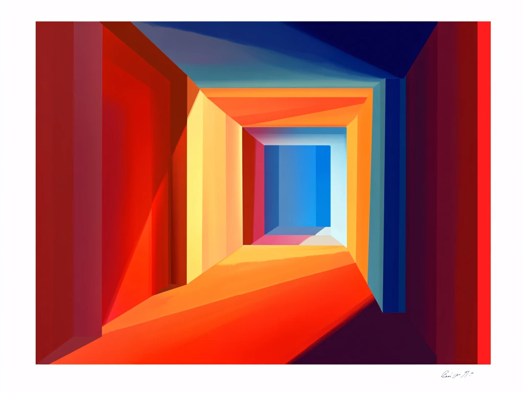 几何图形的色彩构成