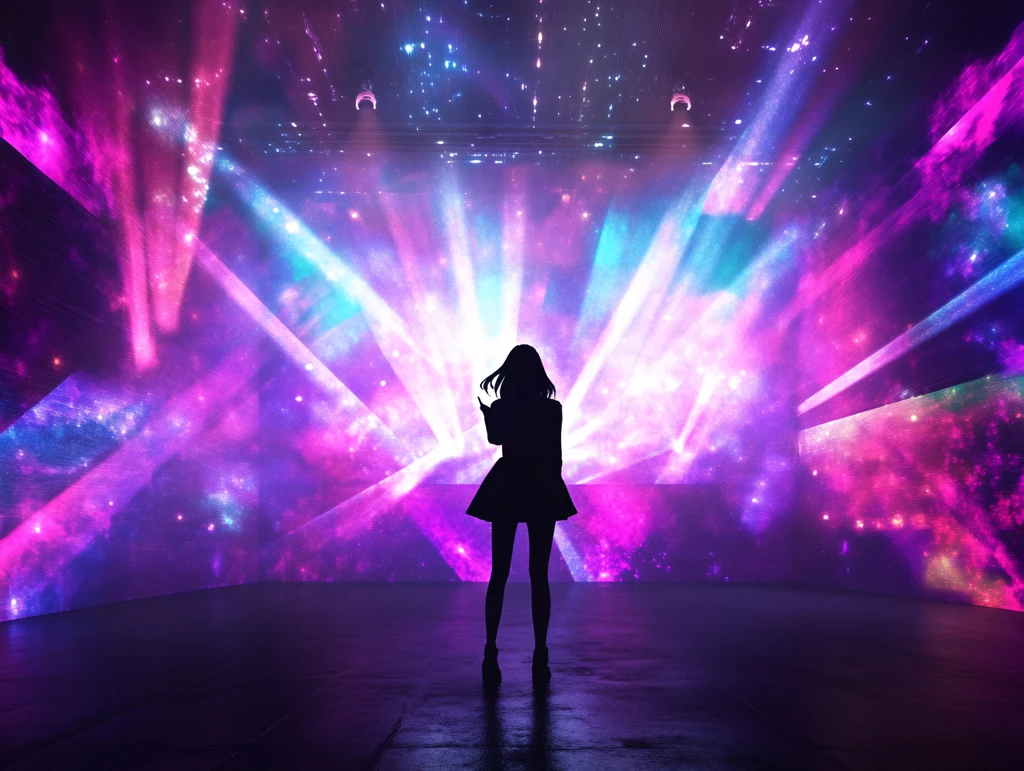 主网红舞蹈背景墙