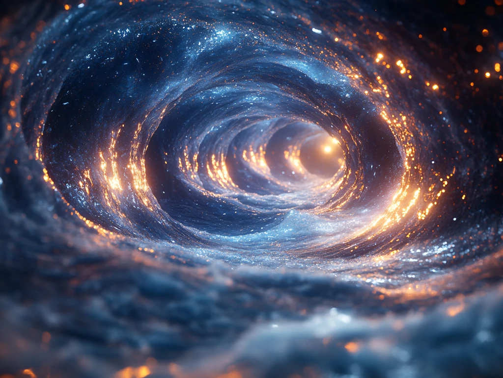 吊顶喷画宇宙漩涡