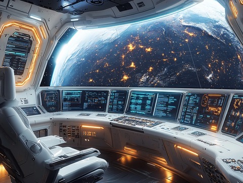 飞船控制室