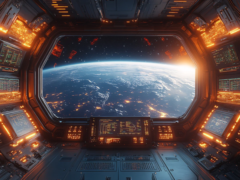 宇宙飞船驾驶舱