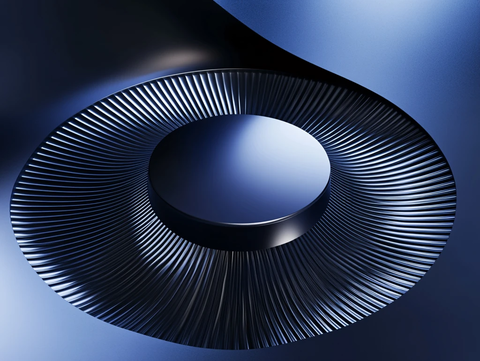 金属一圈一圈质感