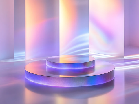 炫彩渐变展台背景