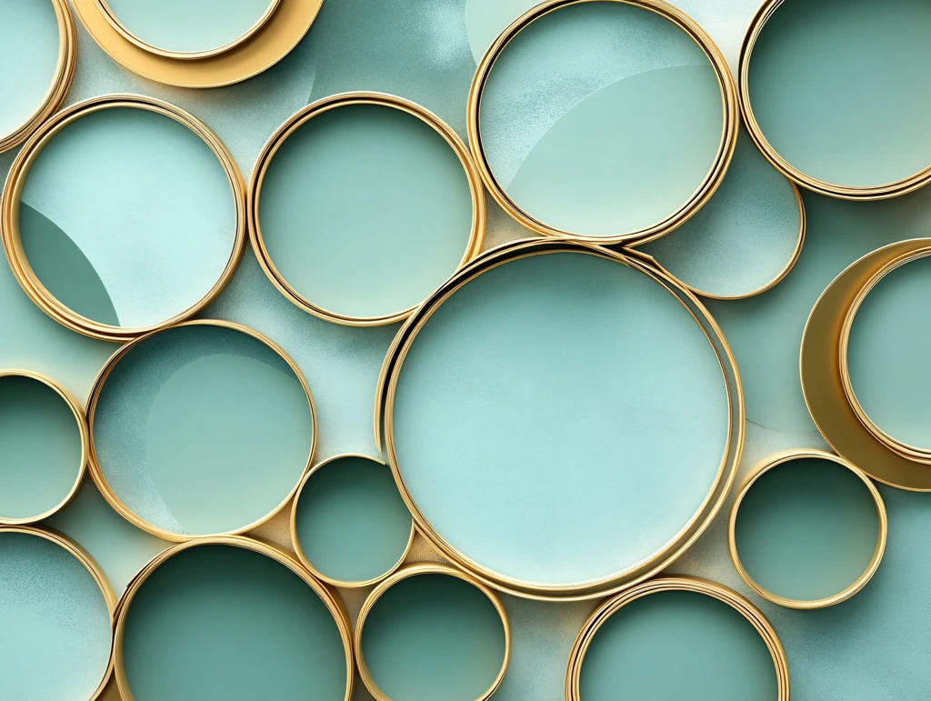 金属一圈一圈质感