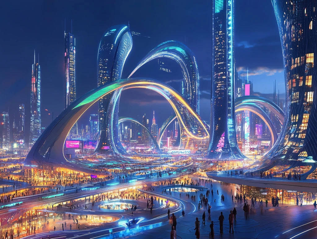 科技风智慧建筑