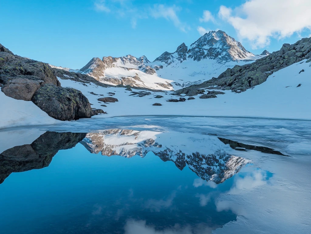 高山湖泊冰蚀湖