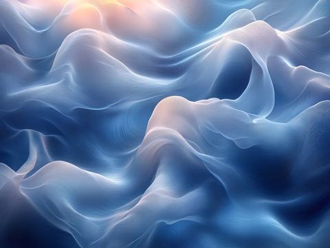 科幻感蓝色流动感背景