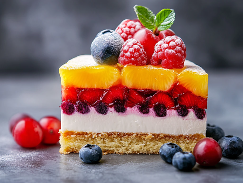 水果蛋糕高清图片