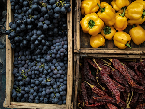 丰富多彩的农产品