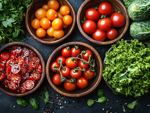 不同品种西红柿