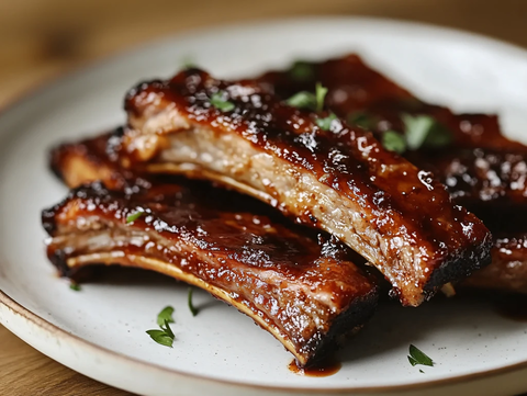 蜜汁烤肋排