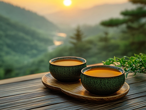 晨光中的茶文化