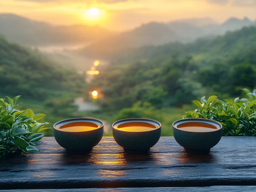 晨光中的茶文化