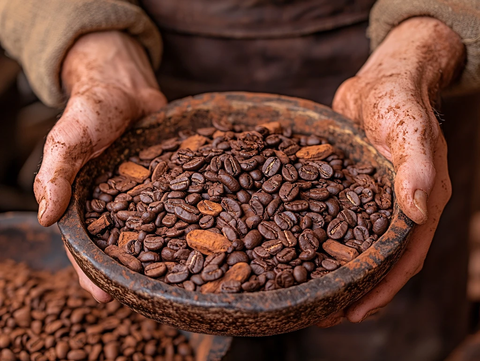 咖啡豆加工