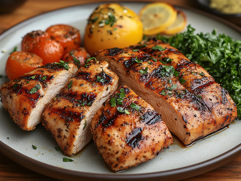 柠檬薄荷鸡胸肉