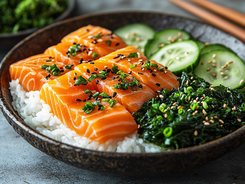 日式生鱼片米饭